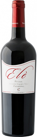 Вино Tenute Chiaromonte  Ele  Primitivo  Puglia IGT  Тенуте Кьяромонте