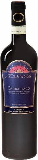Вино Marrone Barbaresco DOCG Марроне Барбареско 750 мл