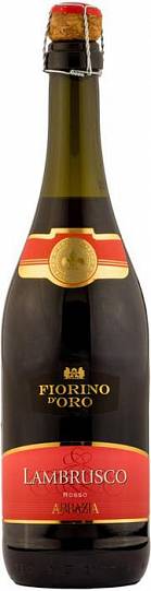 Игристое вино Abbazia Lambrusco   Fiorino d`Oro  Rosso  750 мл