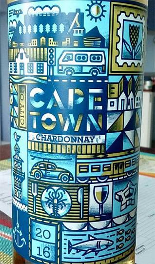 Вино  Cape Town Сhardonnay  Кейп Таун Шардоне 750 мл
