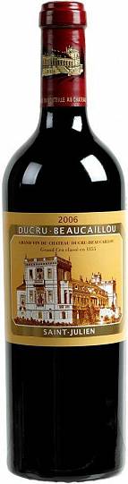 Вино Chateau Ducru-Beaucaillou Saint Julien AOC  2006 750  мл