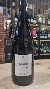 Вино STN Merlot  Sevastopol  Андрей Долингер   2022 750 мл 12%
