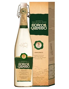 Писко Horcon Quemado Grand Pisco 3 Anos gift box  645 мл