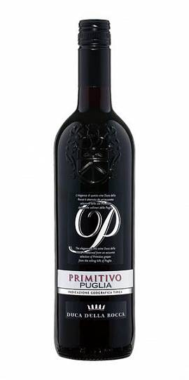 Вино Contri Spumanti Duca della Rocca Primitivo Puglia IGT 2019 750 мл