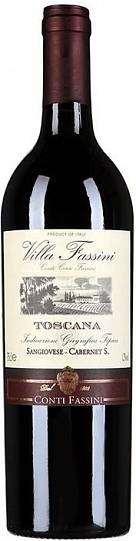 Вино Fassini Villa Fassini Rosso Toscana IGT  750 мл