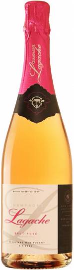 Шампанское Champagne Lagache  Brut Rose Premier Cru 750 мл