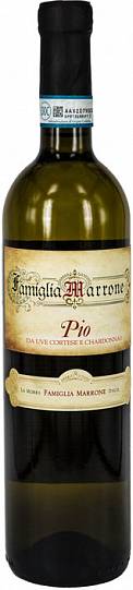 Вино  Marrone Pio Da Uve Cortese E Chardonnay     2019 750 мл