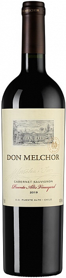 Вино Concha y Toro  Don Melchor  Cabernet Sauvignon   2019  750 мл   14,5%