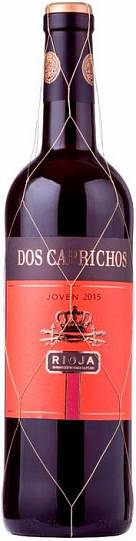 Вино Dos Caprichos Joven Rioja DOC Дос Капричос Ховен 2017 750 мл