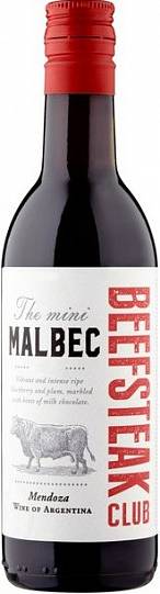 Вино Beefsteak Club The Mini Malbec  2021 187 мл
