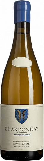 Вино Boyer-De Bar Chardonnay Les Peyrarols 2021 750 мл 13%