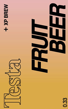 Пиво XP BrewFruitbeer: Mango, Passionfruit & Ginger Икс Пи Фрутбир Манго Маракуйя и Имбирь ж/б   330 мл