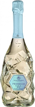 Игристое вино 47 Anno Domini, Diamante Prosecco DOC Spumante Bio Vegan Extra Brut   2022 750 мл  11%