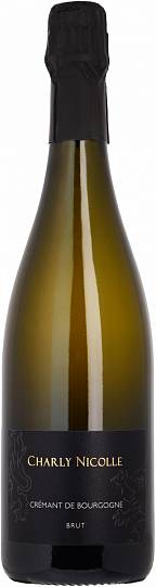 Игристое вино Domaine Charly Nicolle Cremant de Bourgogne   Brut  Nature   750