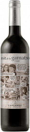 Вино  Celler de Capcanes La Nit De Les Garnatxes  Clay  Сельер де Капсан