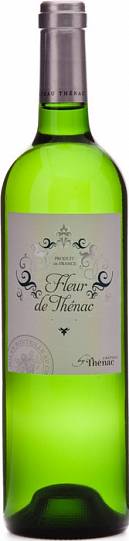 Вино  Fleur de Thenac Blanc Bergerac AOC  2017 750 мл
