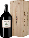 Вино Torrione Toscana DOC wooden box  Торрионе в деревянной коробке 2018 3000 мл