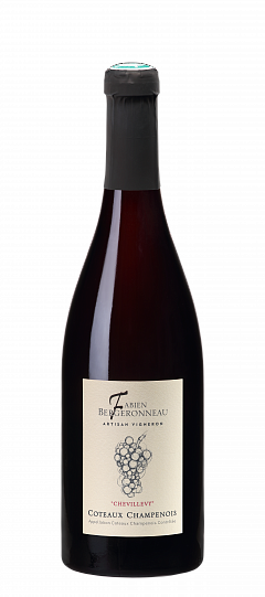 Шампанское FABIEN BERGERONNEAU Chevillevy Coteaux Champenois Rouge 2020 750 мл