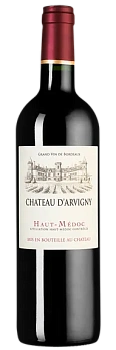 Вино Chateau d'Arvigny Haut-Medoc AOC  2020  750 мл