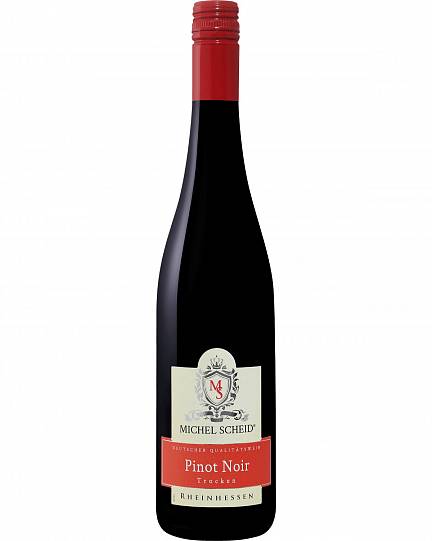 Вино  Michel Scheid  Pinot Noir Rheinhessen Einig-Zenzen  2020 750 мл