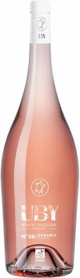 Вино Uby  № 26  Organic  Rose  Cotes de Gascogne Юби  № 26  Органик Ро