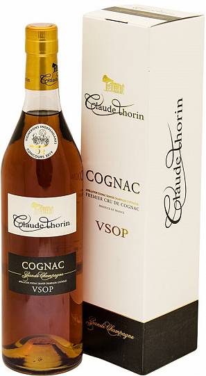 Коньяк Claude Thorin VSOP Cognac Grande Champagne gift box  700 л 