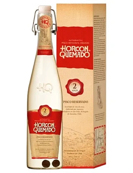 Писко Horcon Quemado Pisco Reservado 2 Anos gift box  645 мл
