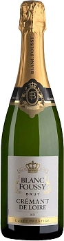 Игристое вино LaCheteau Blanc Foussy Cuvee Prestige Brut Cremant de Loire  2021 750 мл  12%