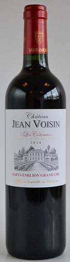 Вино Chateau Jean Voisin  Les Coteaux AOC Saint-Emilion Grand Cru  2012 750 мл