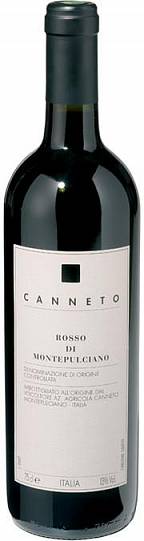 Вино Canneto  Rosso di Montepulciano DOC  2021 750 мл