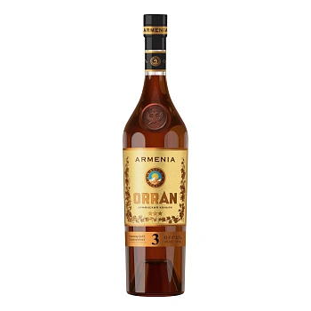 Коньяк Armenia Wine Orran 3 year 500 мл