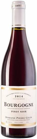 Вино Domaine Pierre Gelin  Bourgogne Pinot Noir AOC  2022 750 мл