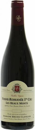 Вино Domaine Bruno Clavelier Vosne-Romanee 1er Cru Les Beaux Monts Vieilles Vignes  20