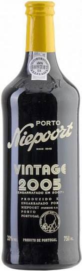 Вино Niepoort Vintage Port 2005 Нипорт Винтаж Порт нефильтро