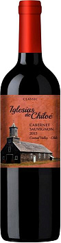 Вино Iglesias de Chiloe Cabernet Sauvignon Classic 2015 750 мл
