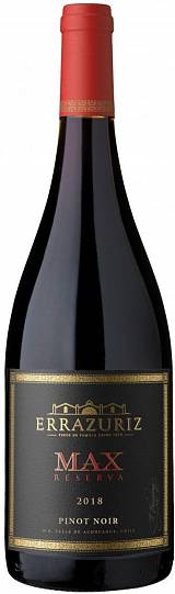 Вино Errazuriz  Max Reserva  Pinot Noir   2020 750 мл