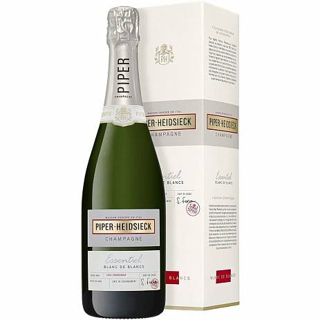Шампанское Piper-Heidsieck  Essentiel  Blanc de Blancs Extra Brut  gift box  201