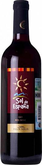 Вино Felix Solis Sol de Espana Tinto Dry red  750 мл 