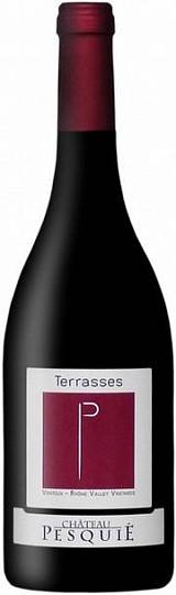 Вино Chateau Pesquie Terrasses  Rouge Ventoux AOC  2020 750 мл
