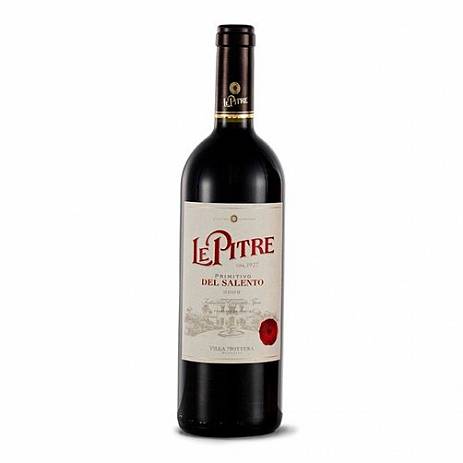 Вино Mottura   Le Pitre Primitivo Salento IGT Apulia   Моттура  Ле Питре