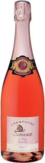 Шампанское De Sousa  Petite Mousse Rosé Brut   750 мл 