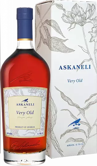 Коньяк Askaneli  Very Old  gift box    700 мл  40 %