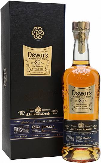 Виски Dewar's  25 Years  gift box  750 мл