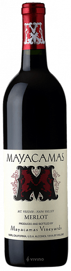 Вино   Mayacamas   Merlot   Майякамос Мерло 2015 750 мл 