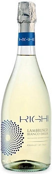 Игристое вино Righi  Lambrusco Bianco Emilia IGT   750 мл