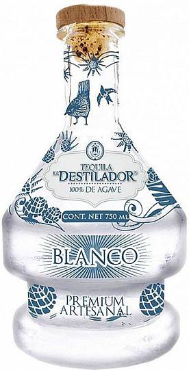 Текила  Destileria Santa Lucia El Destilador Premium  Blanco 750 мл