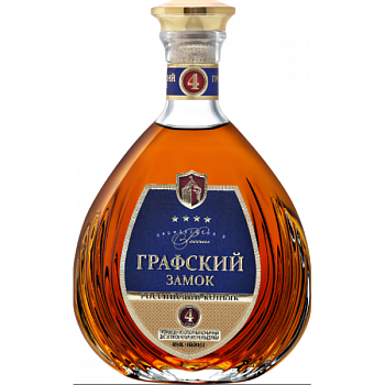 Коньяк  Графский Замок 4-летний КВКЗ  500 мл