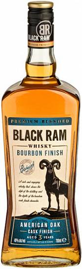Виски  Black Ram Bourbon Finish 3 Years Old 700 мл 