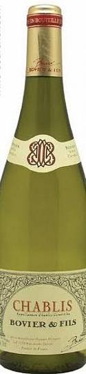 Вино Bovier & Fils Chablis АОС  750 мл