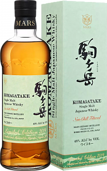 Виски Mars Komagatake Limited Edition 2019 Single Malt Japanese Whisky gift box   700 мл